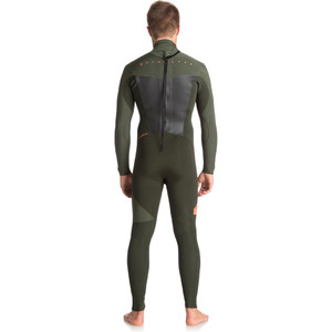 Quiksilver Syncro Series 3/2mm Gbs Back Zip Vddragt Mrk Vedbend Eqyw103037